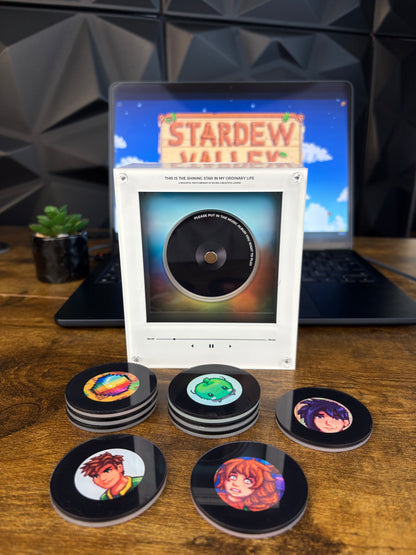 Stardew Valley Fridge Magnet Music Box (Includes 9 Fridge Magnets + Music Tracks)