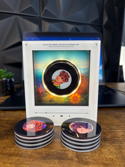 Stardew Valley Fridge Magnet Music Box (Includes 9 Fridge Magnets + Music Tracks)